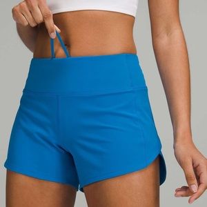 Lululemon Speed Up Mid-Rise Lined Short 4" *Poolside